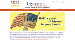 Desktop Screenshot of legacyamericana.com